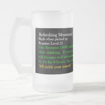 Warcraft Mug - Refreshing Mountain Ale