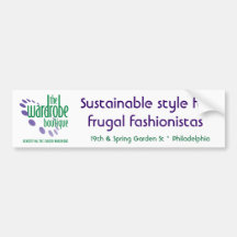 Wardrobe Boutique Bumper Sticker
