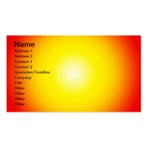 Warm Background, Name, Address 1, Address 2, Co... Business Card Template