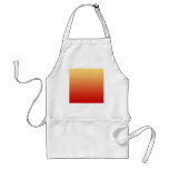 Warm colours, plain design. apron