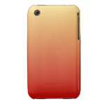Warm colours, plain design. iPhone 3 case