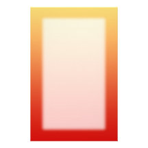 Warm colours, plain design. customised stationery