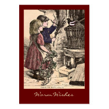 Warm Wishes Recipe Cards Business Card