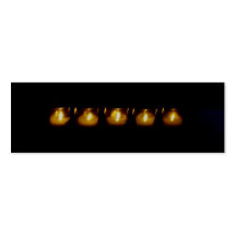 Warmth in the Darkness Bookmark Business Cards