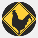 Warning; Cocky! Sticker