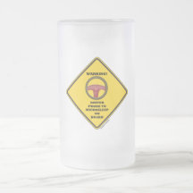 Warning! Driver Prone To Microsleep On Board Sign Mugs