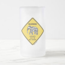 Warning! Elephants Have The Best Memory Coffee Mug