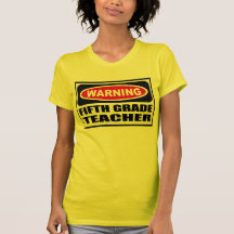 Warning FIFTH GRADE TEACHER Women's T-Shirt