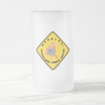 Warning! Intestinal Party Inside (Guts Magnifying) Mugs