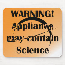 Warning! Mousepad
