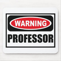Warning PROFESSOR Mousepad