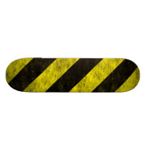 Warning Stripes SkateBoard