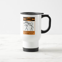 Warning Temperamental Trombonist Coffee Mugs