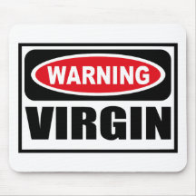 Warning VIRGIN Mousepad