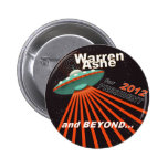 Warren Ashe 2012 Pinback Button