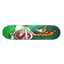 Warrior Dragon Skate Board Deck