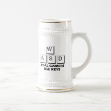 WASD - Real Gamers Use Keys Mug