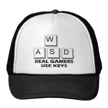 WASD - Real Gamers Use Keys Trucker Hats