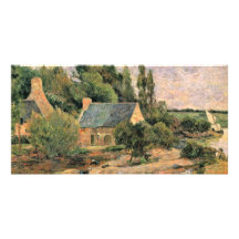 Washerwomen At Pont-Aven,  By Gauguin Paul Photo Cards