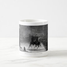 Washington At The Battle Of Trenton Mug