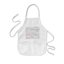 Washington, D.C. Text Design II Kids Apron