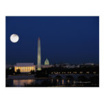 Washington DC at Night Post Card