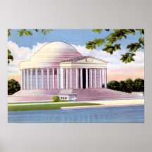 Washington DC Jefferson Memorial Posters