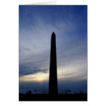 Washington Monument Card