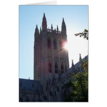 Washington National Cathedral at Sundown Cards