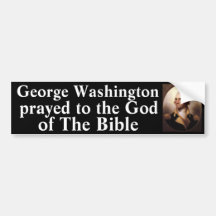 Washington Prayed Bumper Sticker
