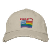 Washington State Celebrates Diversity Baseball Cap