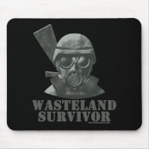 Wasteland Survivor Mousemats
