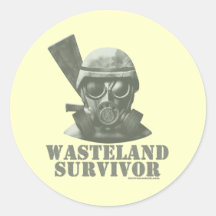 Wasteland Survivor Sticker