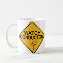 Watch Conductor Coffee Mugs
