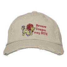 Watch Dragon Embroidered Baseball Cap