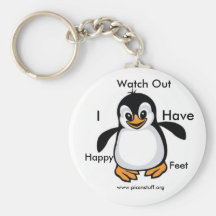 Watch Out Key Chain