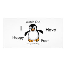 Watch Out Picture Card