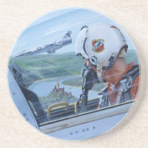 Watch Over the Rhine by Ken Riley Coaster
