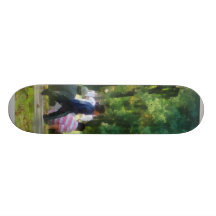 Watching the Soccer Game Skate Board Decks