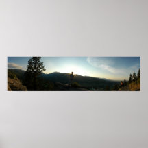 Watching The Sun Set Poster