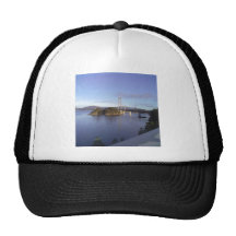 Water and Bridge Trucker Hat