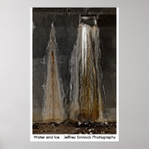 Water and Ice Print