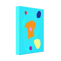 Water Aqua Gallery Wrap Canvas