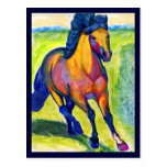 water colour horse postcards
