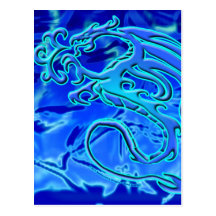 Water Dragon Postcard