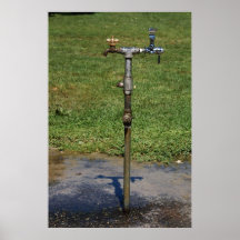 water fountain poster