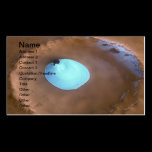 Water Ice on Mars business cards