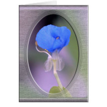Water Iris Greeting Cards