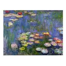 Water Lilies 10 Post Card