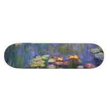 Water Lilies 10 Skateboard Deck